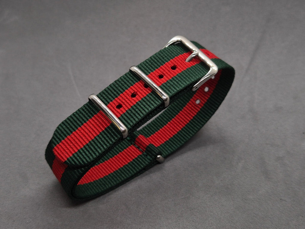 Ballistic Threaded Nylon G10 Watch Strap for Gucci Watches 18mm - 22mm