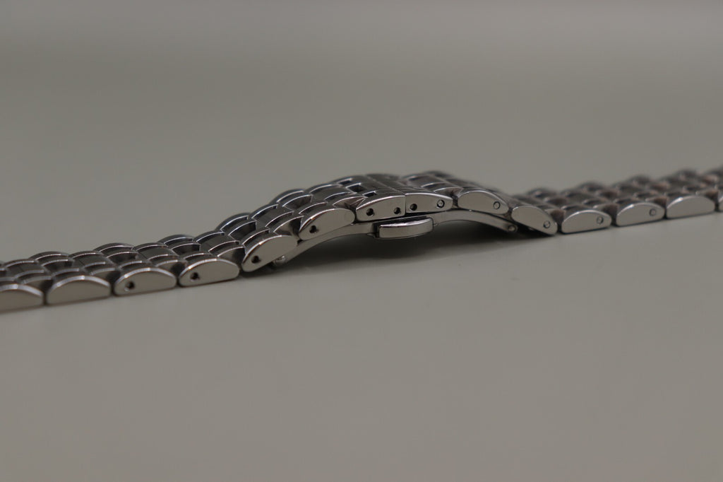 Full Mirror Solid Link 316L Stainless Steel Watch Strap 18 - 20 - 22 - 24mm