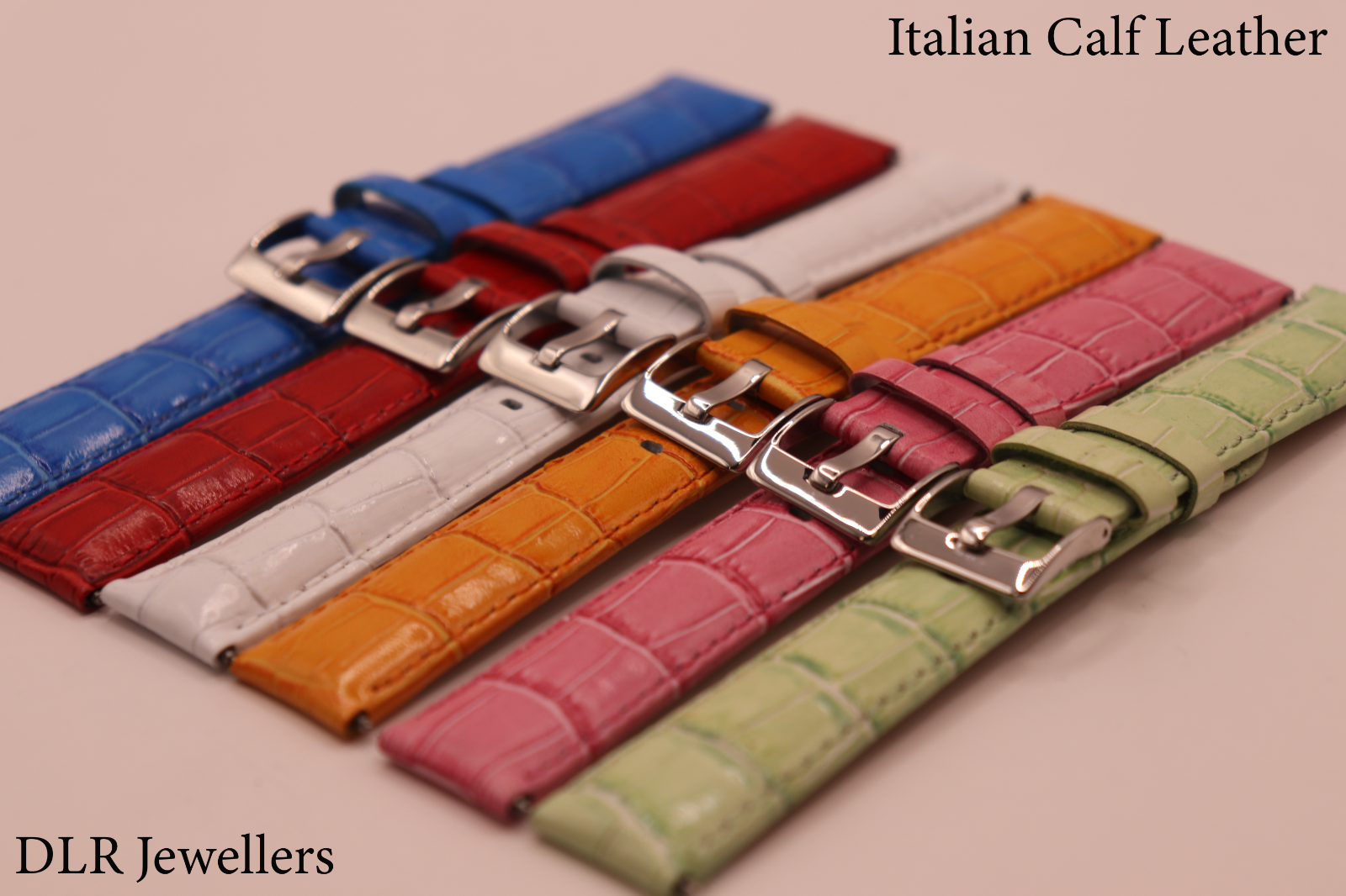 Luxury HIGH SHINE Padded Croc Grain, GENUINE CALF LEATHER, Ladies & Gents Sizes