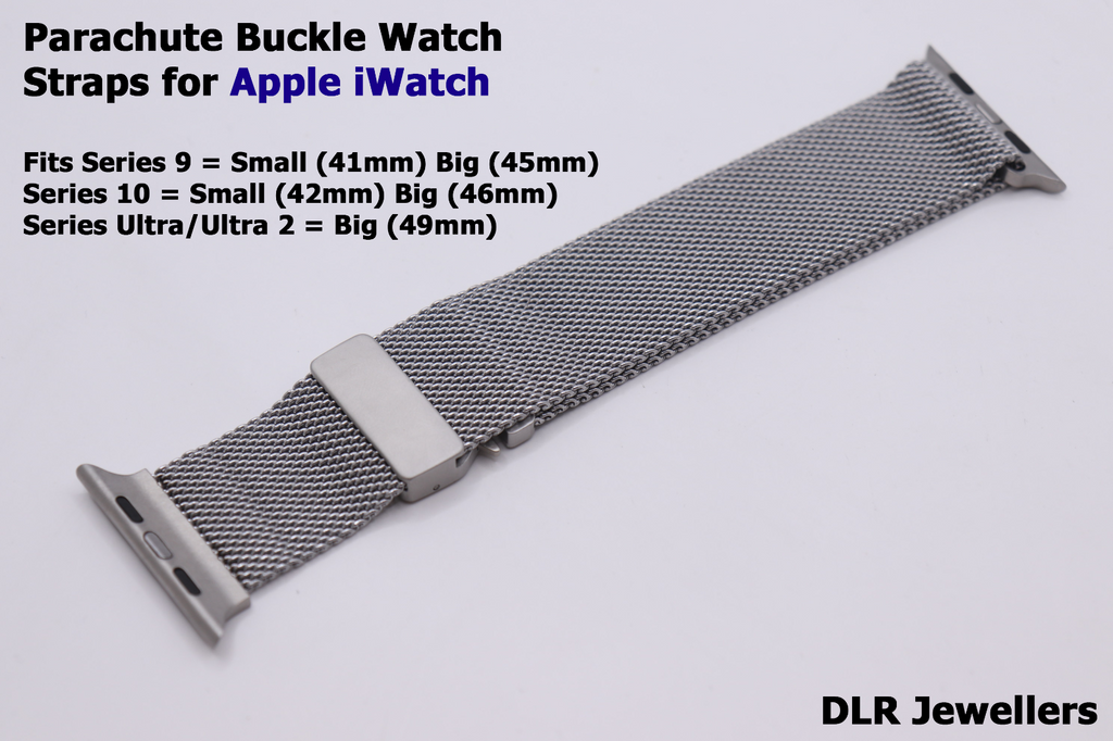 Parachute Fastening Apple iWatch Mesh Watch Strap / Band