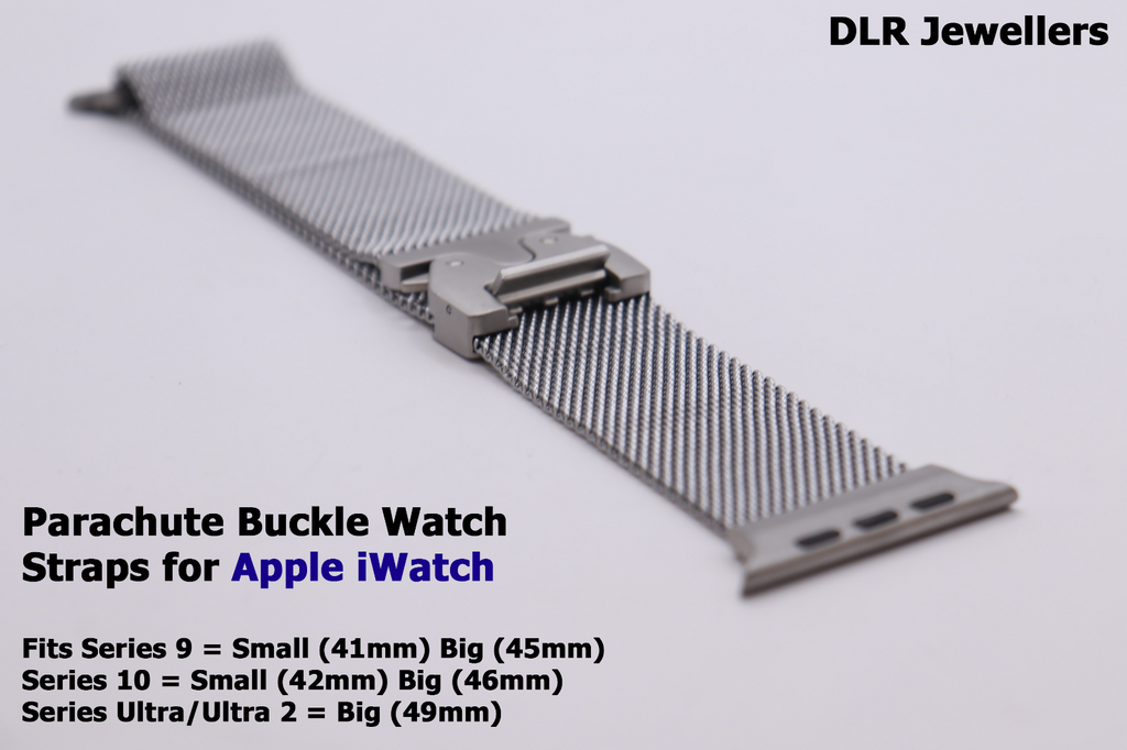 Parachute Fastening Apple iWatch Mesh Watch Strap / Band