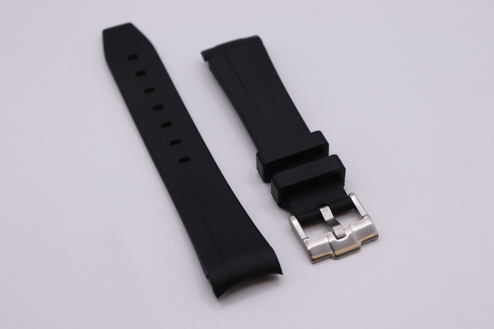 20.5mm VULCANISED SILICONE Watch Strap Made For ROLEX Submariner