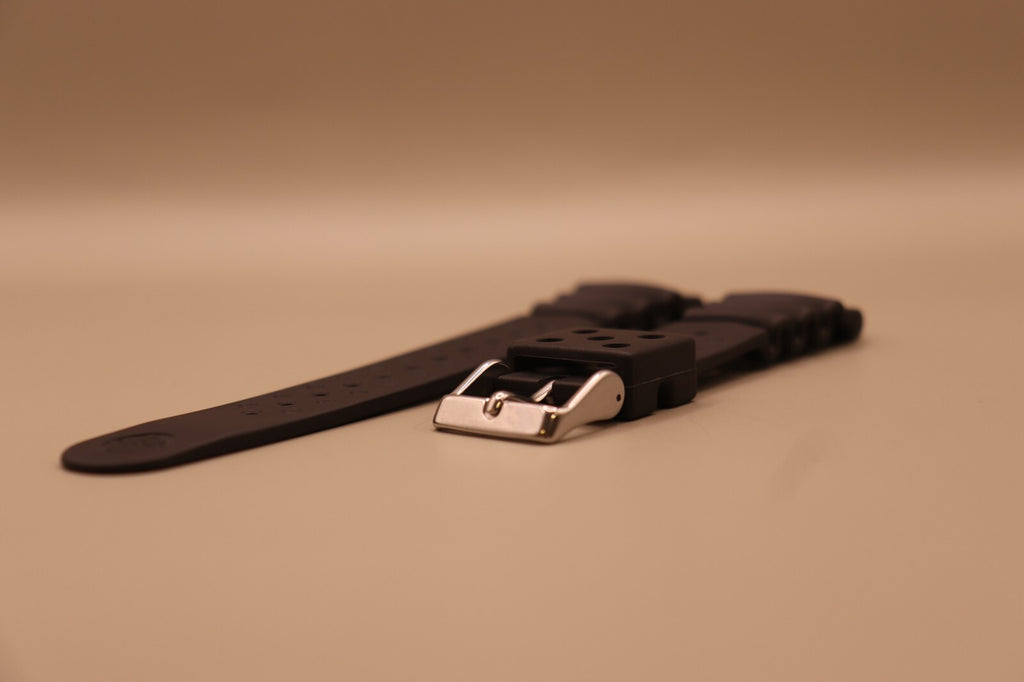 Genuine SEIKO 4HX0JB Rubber 20mm Watch Strap