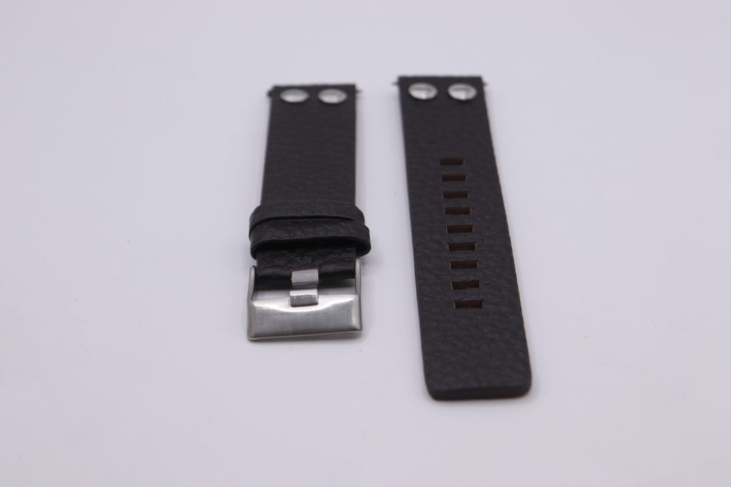 Luftwaffe WWII Pilot - Buffalo Grain Premium Leather Watch Strap w/ Screw Rivets