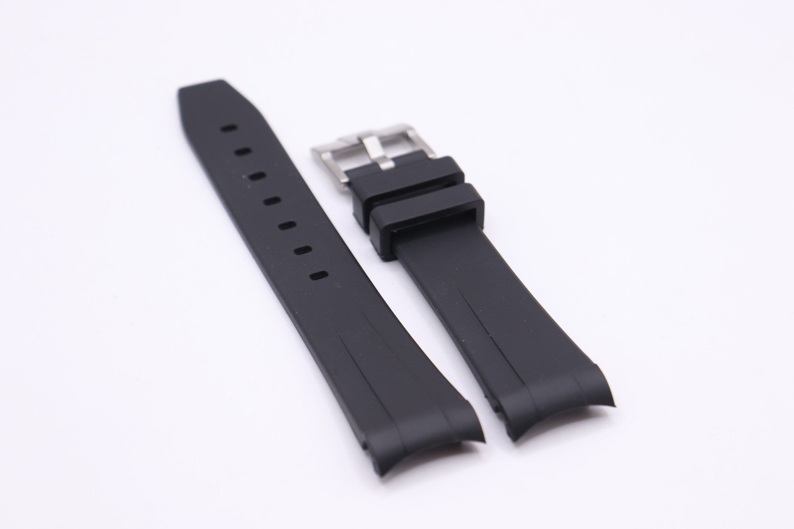 20.5mm VULCANISED SILICONE Watch Strap Made For ROLEX Submariner