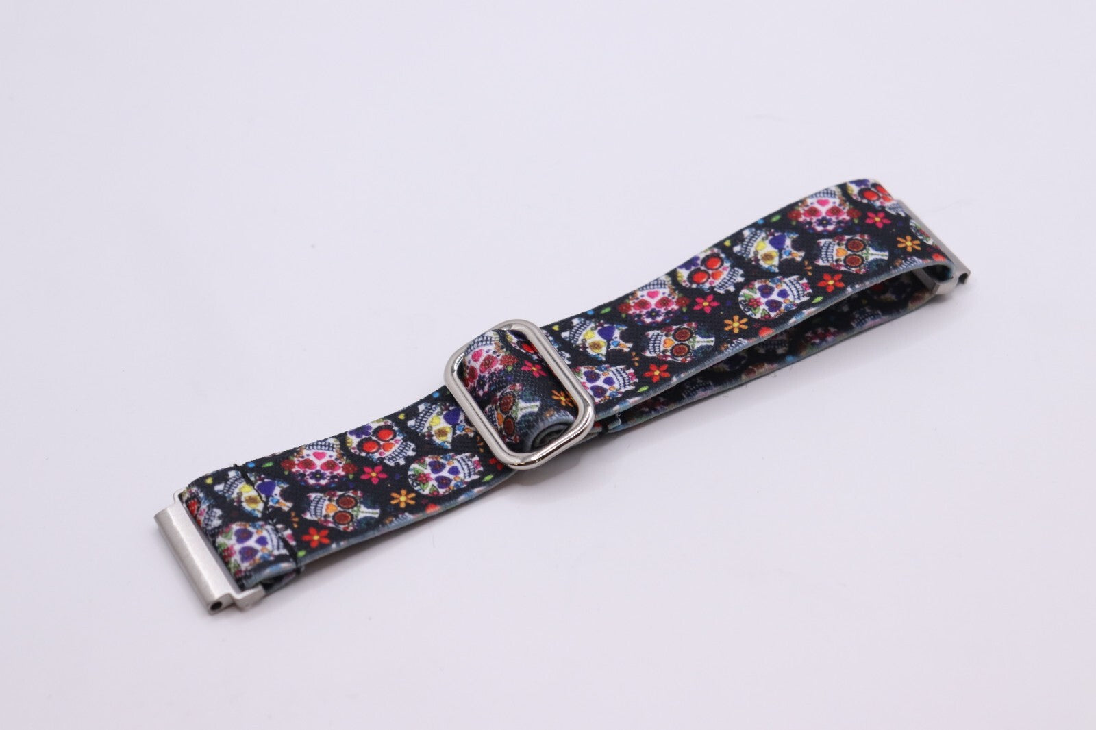 Elasticated Super Soft Nylon Watch Bands Strap - Dynamic Patterns - 20mm & 22mm