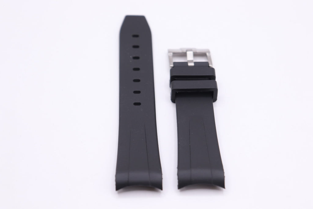 20.5mm VULCANISED SILICONE Watch Strap Made For ROLEX Submariner