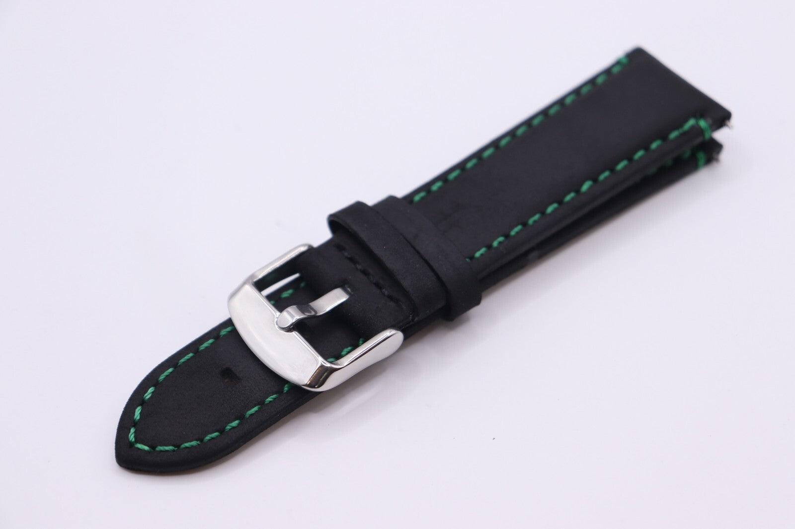 Italian Oiled Calf Leather Mustang Watch Straps - Anti Allergy - 20 & 22mm