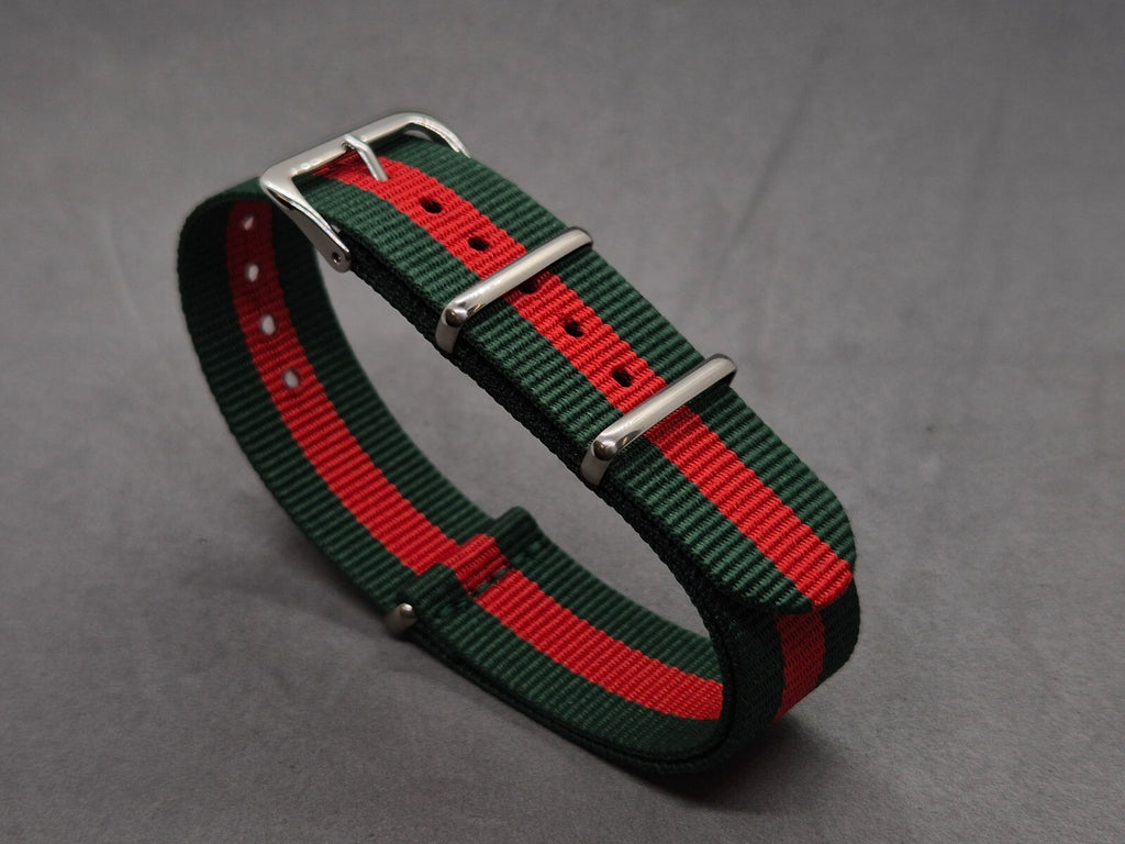 Gucci Style G10 Military Ballistic Threaded Premium Nylon MOD Watch Strap