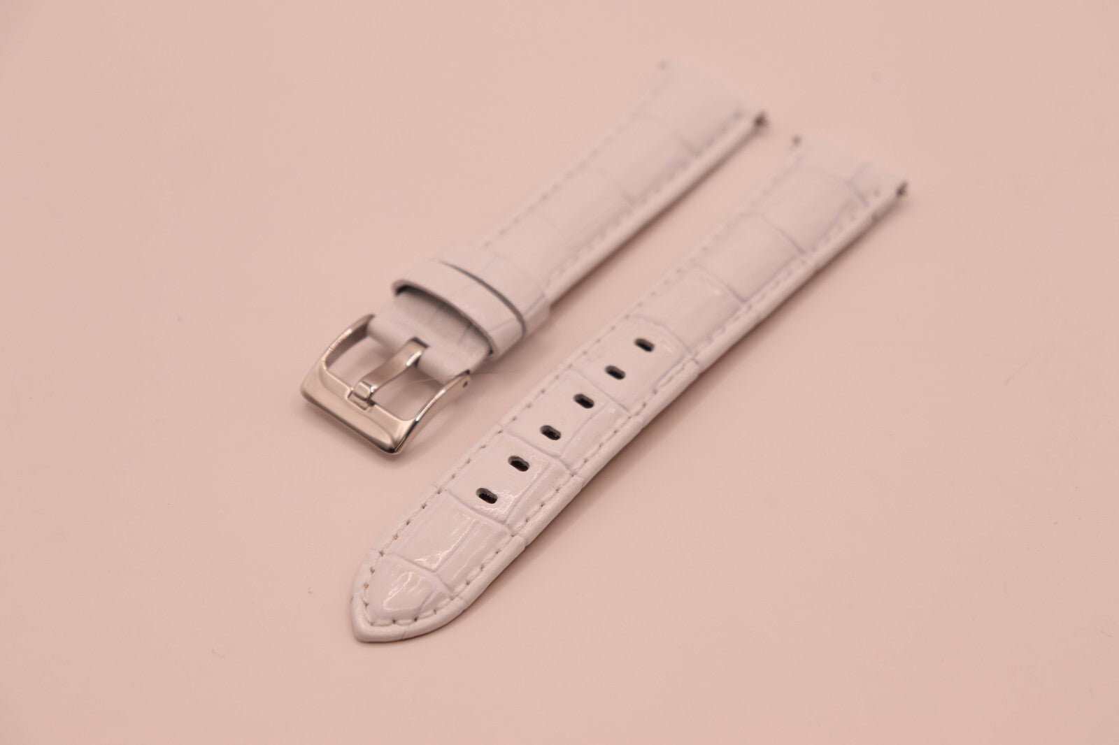 Luxury HIGH SHINE Padded Croc Grain, GENUINE CALF LEATHER, Ladies & Gents Sizes