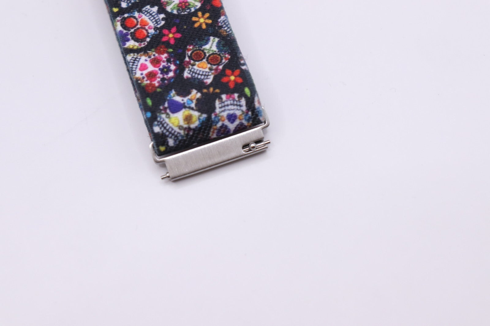 Elasticated Super Soft Nylon Watch Bands Strap - Dynamic Patterns - 20mm & 22mm