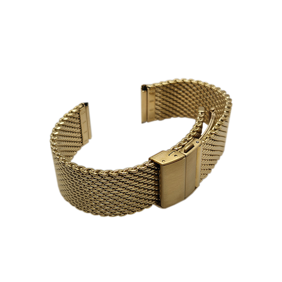 Milanese Mesh Watch Strap / Bracelet with Deployment Clasp 18mm, 20mm & 22mm