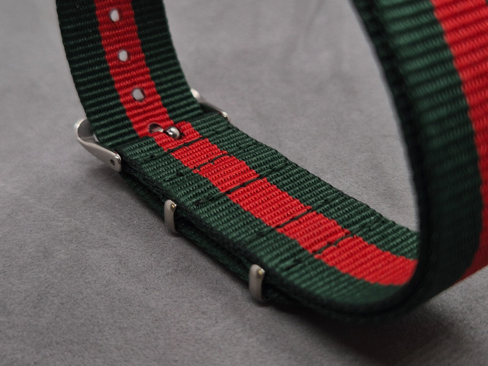 Ballistic Threaded Nylon G10 Watch Strap for Gucci Watches 18mm - 22mm