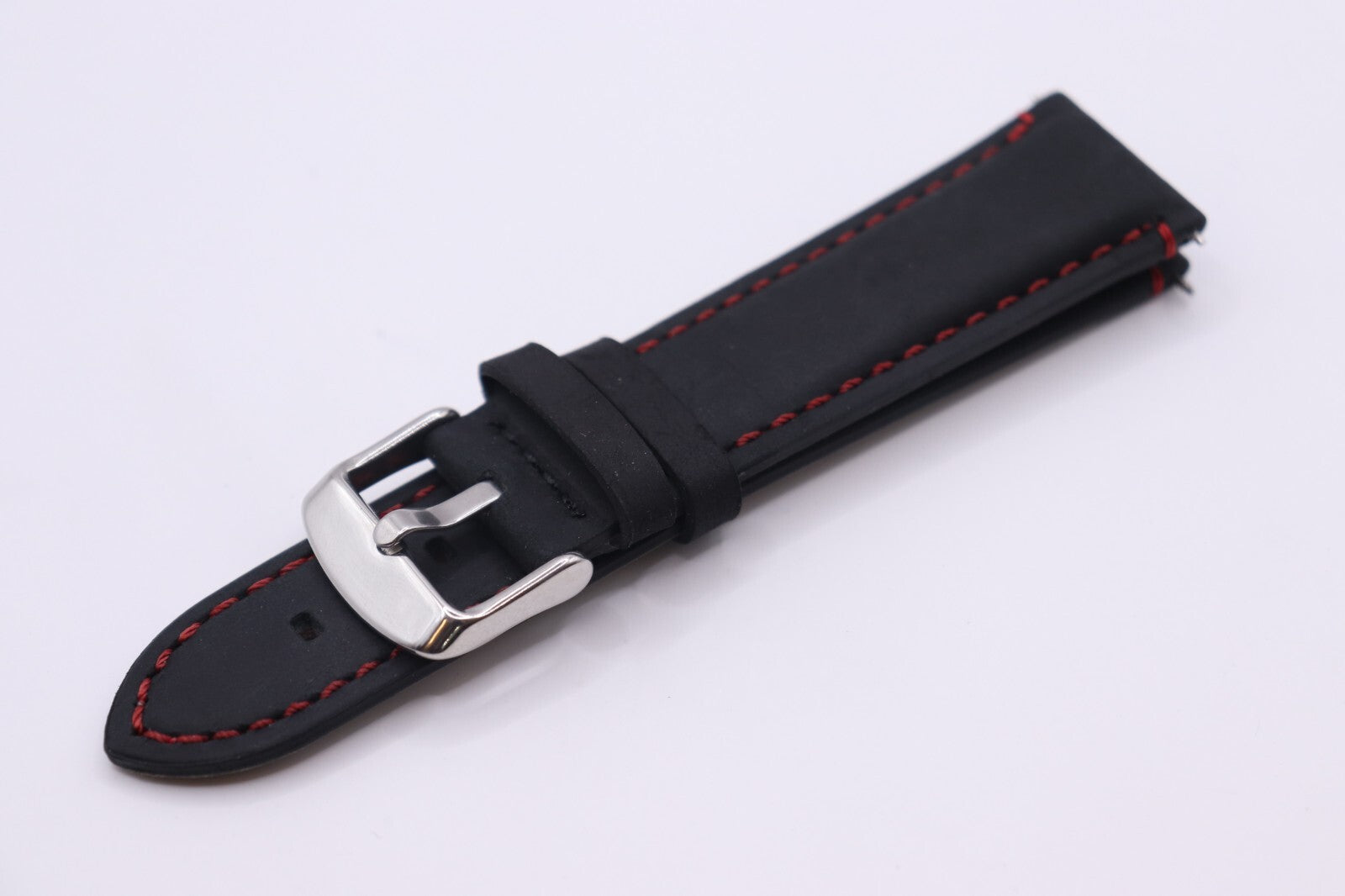 Italian Oiled Calf Leather Mustang Watch Straps - Anti Allergy - 20 & 22mm
