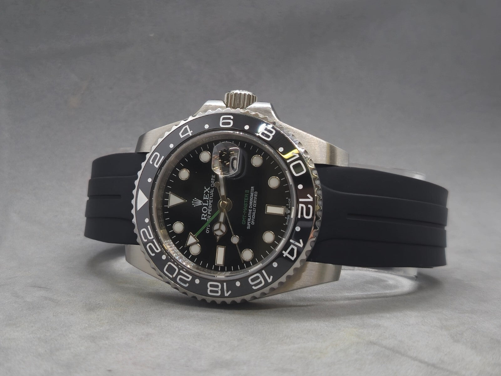 20mm Premium Rolex Style Submariner GMT Strap with Clasp!