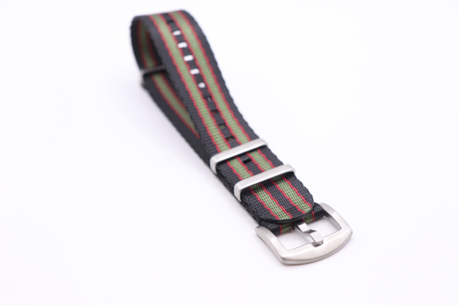 G10 Bond 007 Style Ballistic Threaded Premium Nylon MOD Watch Strap