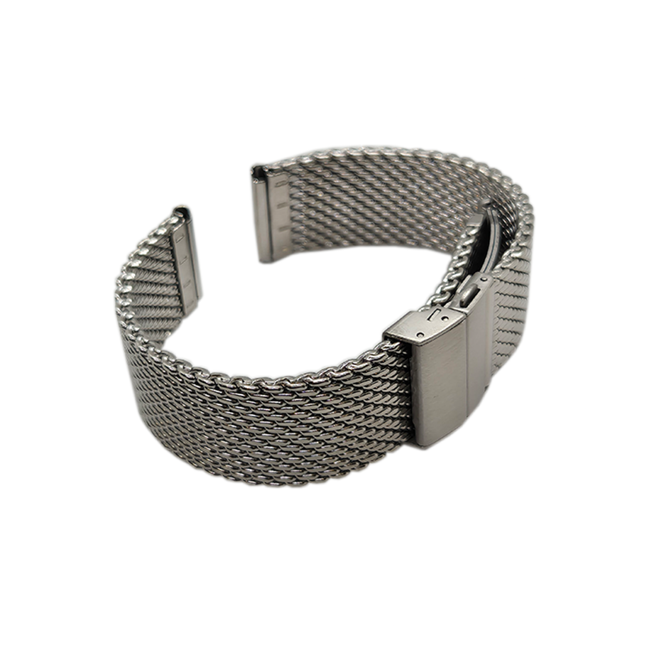 Milanese Mesh Watch Strap / Bracelet with Deployment Clasp 18mm, 20mm & 22mm