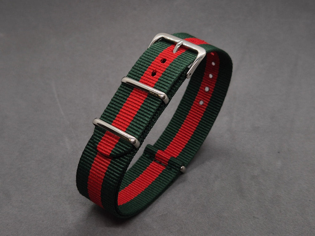 Gucci Style G10 Military Ballistic Threaded Premium Nylon MOD Watch Strap