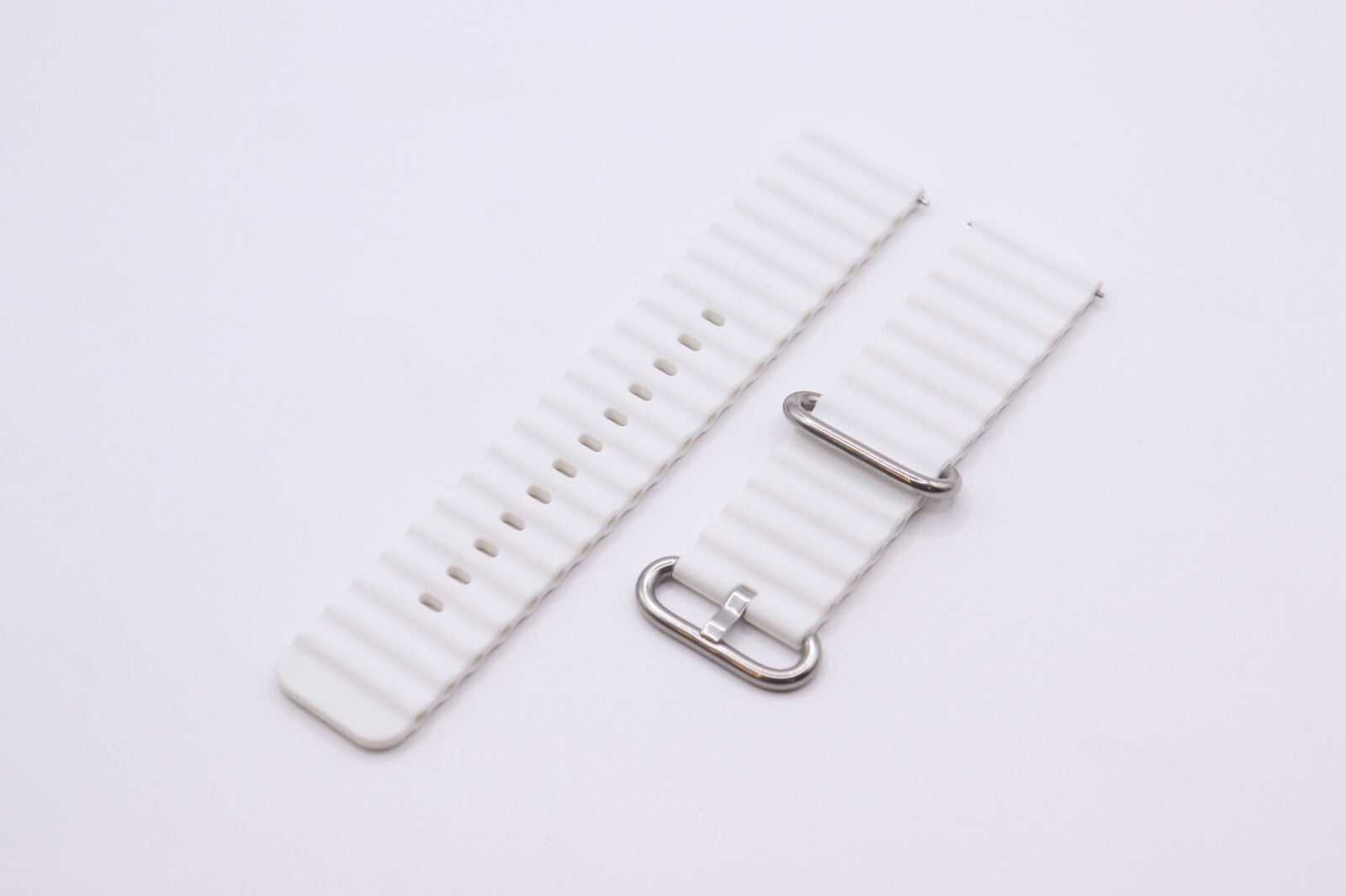 DIVERS Coloured Super Soft Silicone Watch Straps 20 & 22mm, Spring Pins Included