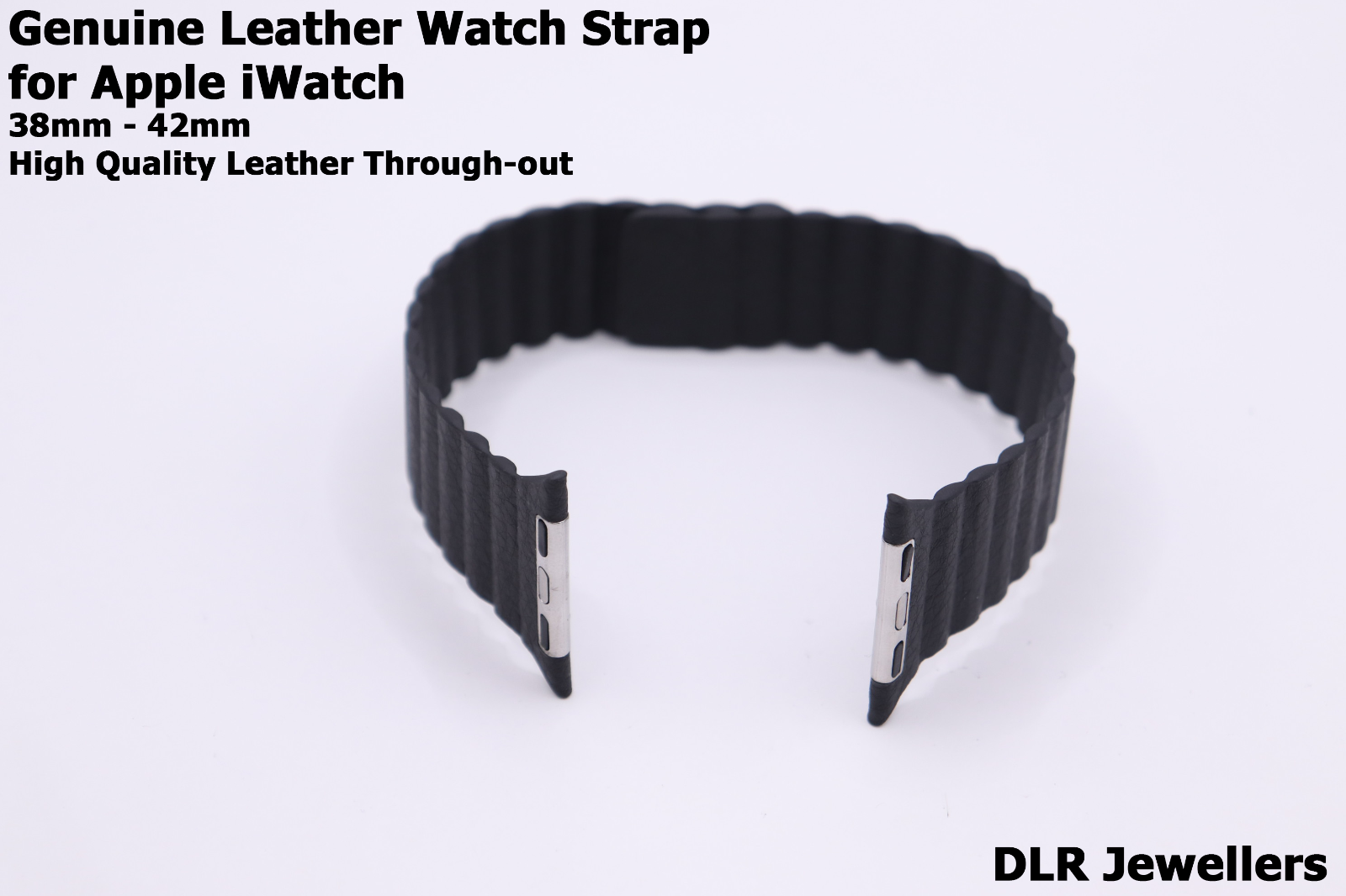 Luxury Soft Nubuck Magnetic Leather Apple iWatch Strap 38mm & 42mm