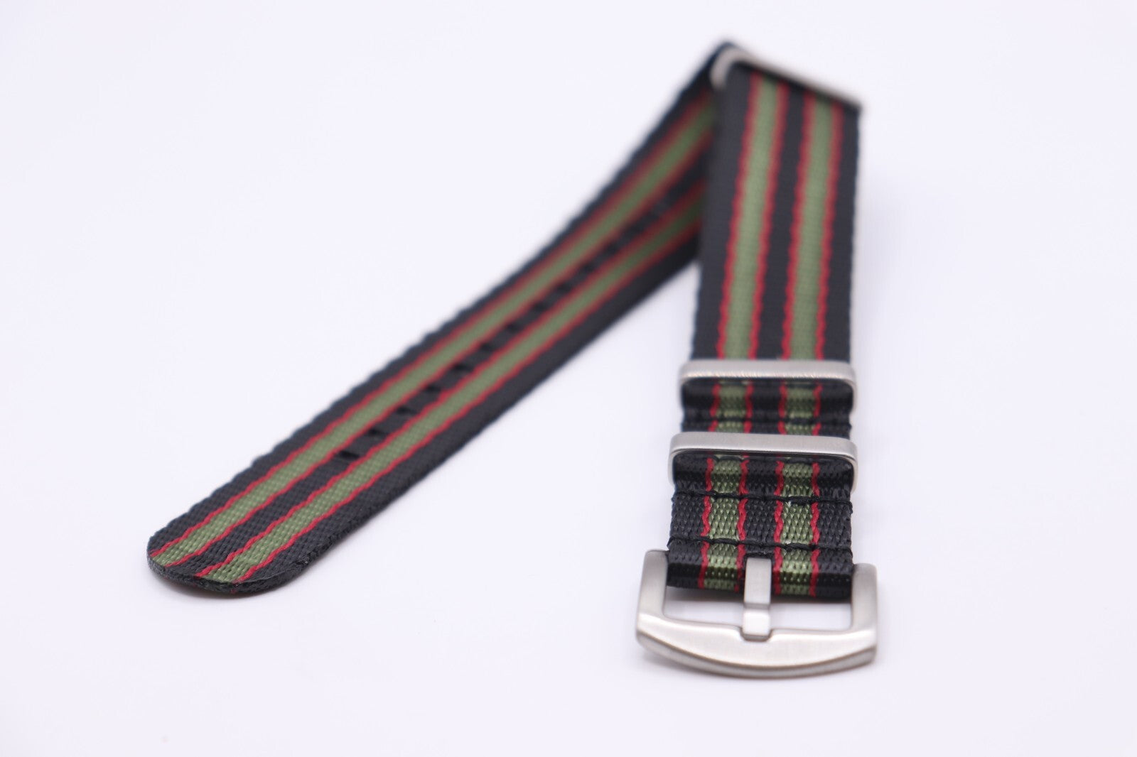 G10 Bond 007 Style Ballistic Threaded Premium Nylon MOD Watch Strap