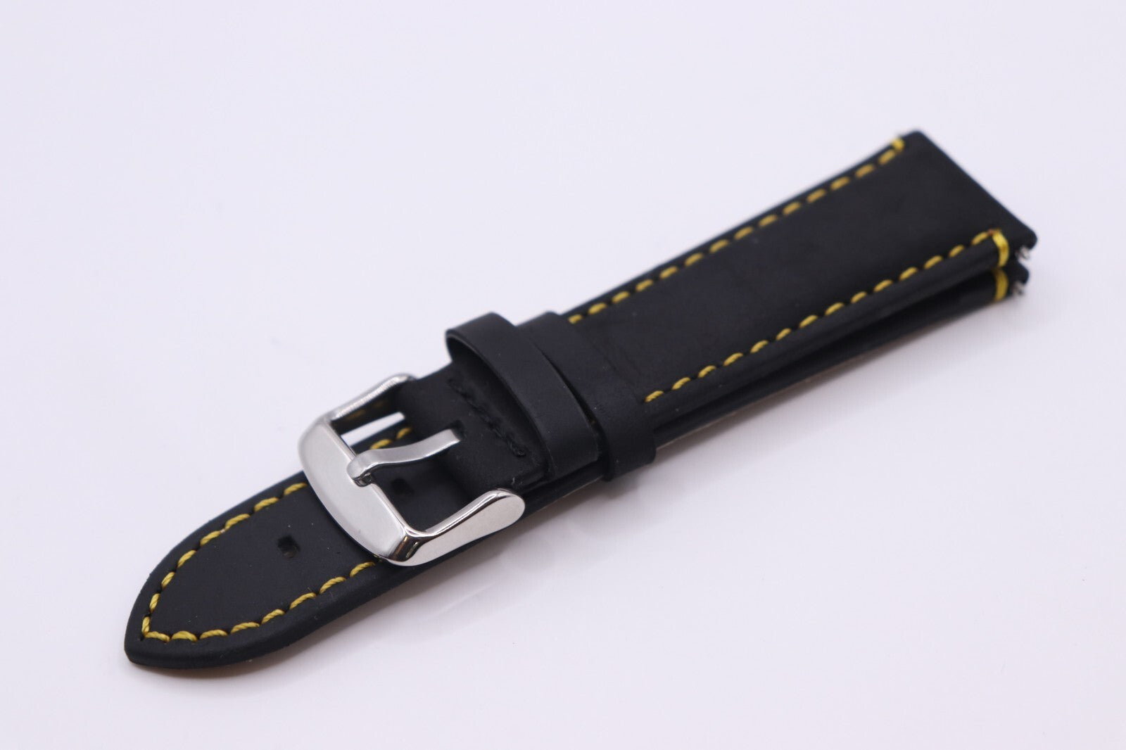 Italian Oiled Calf Leather Mustang Watch Straps - Anti Allergy - 20 & 22mm