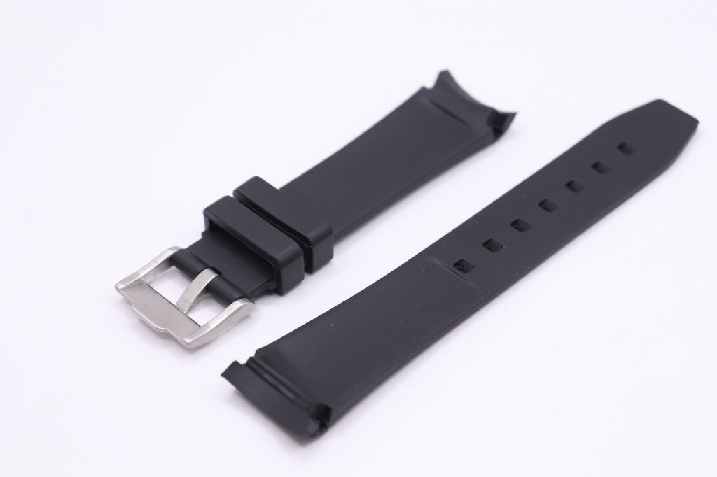 20.5mm VULCANISED SILICONE Watch Strap Made For ROLEX Submariner