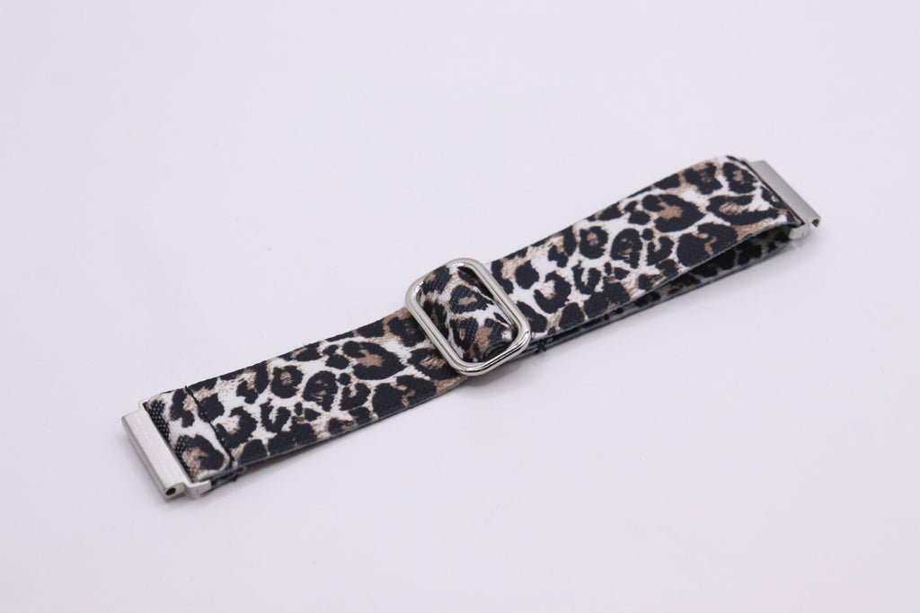 Elasticated Super Soft Nylon Watch Bands Strap - Dynamic Patterns - 20mm & 22mm