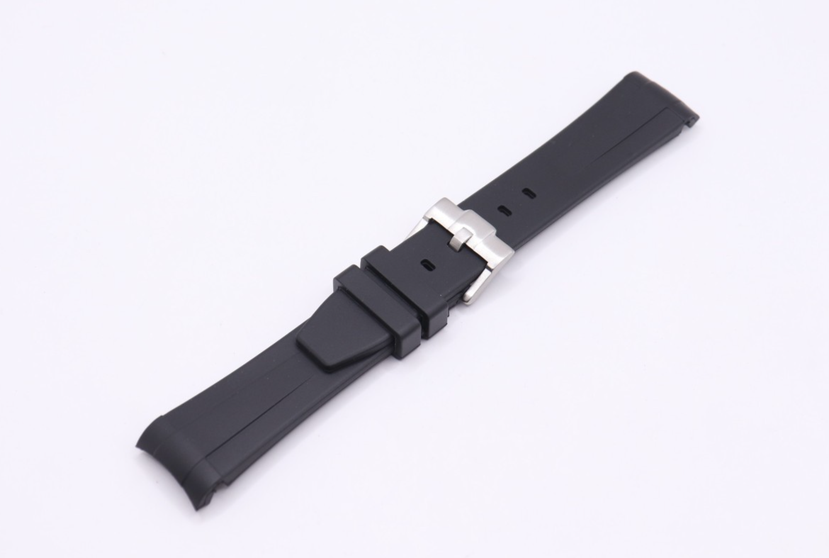 20.5mm VULCANISED SILICONE Watch Strap Made For ROLEX Submariner
