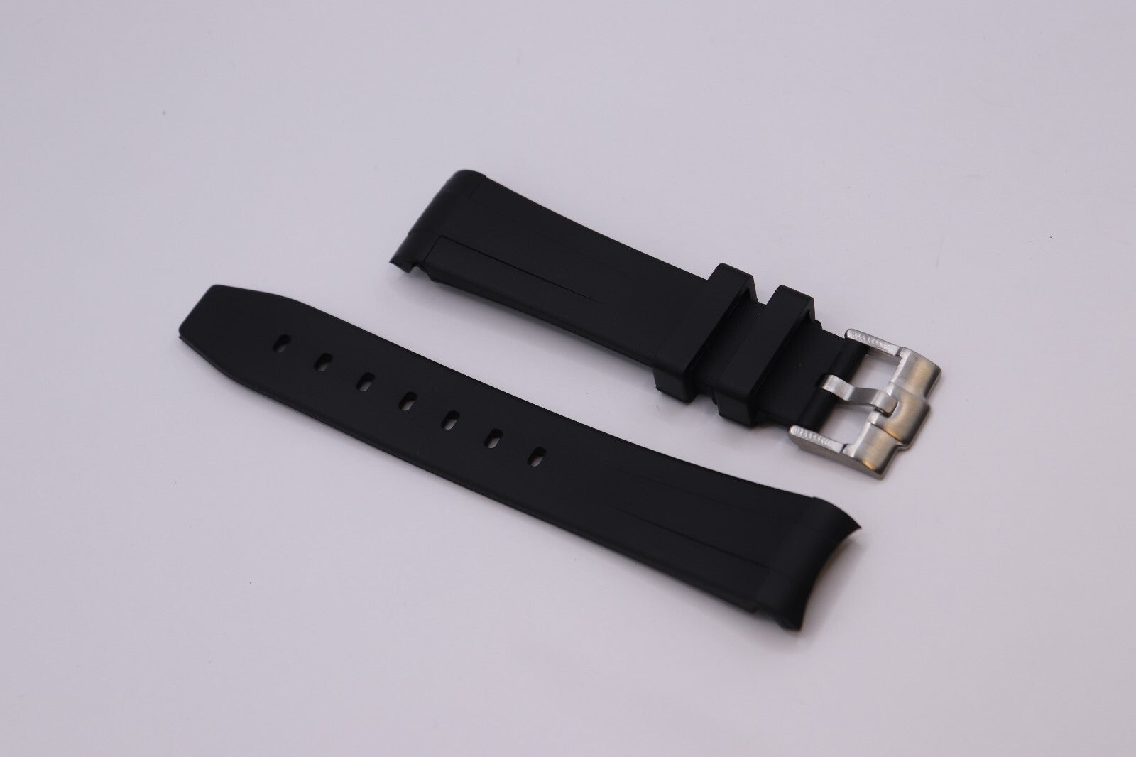 20.5mm VULCANISED SILICONE Watch Strap Made For ROLEX Submariner