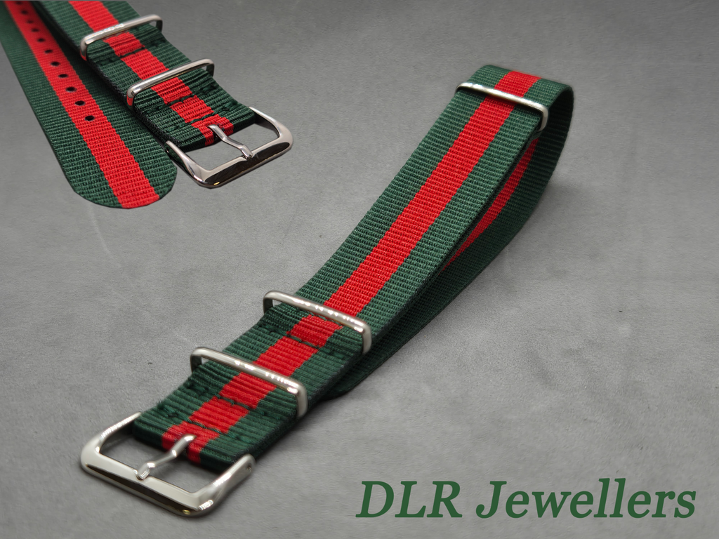 Gucci Style G10 Military Ballistic Threaded Premium Nylon MOD Watch Strap