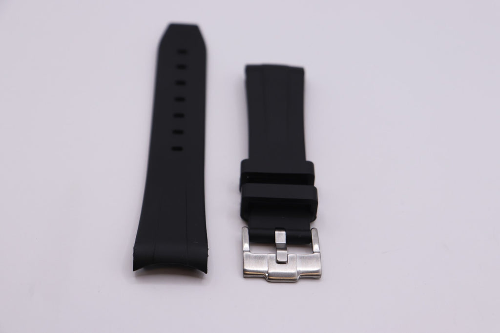 20.5mm VULCANISED SILICONE Watch Strap Made For ROLEX Submariner