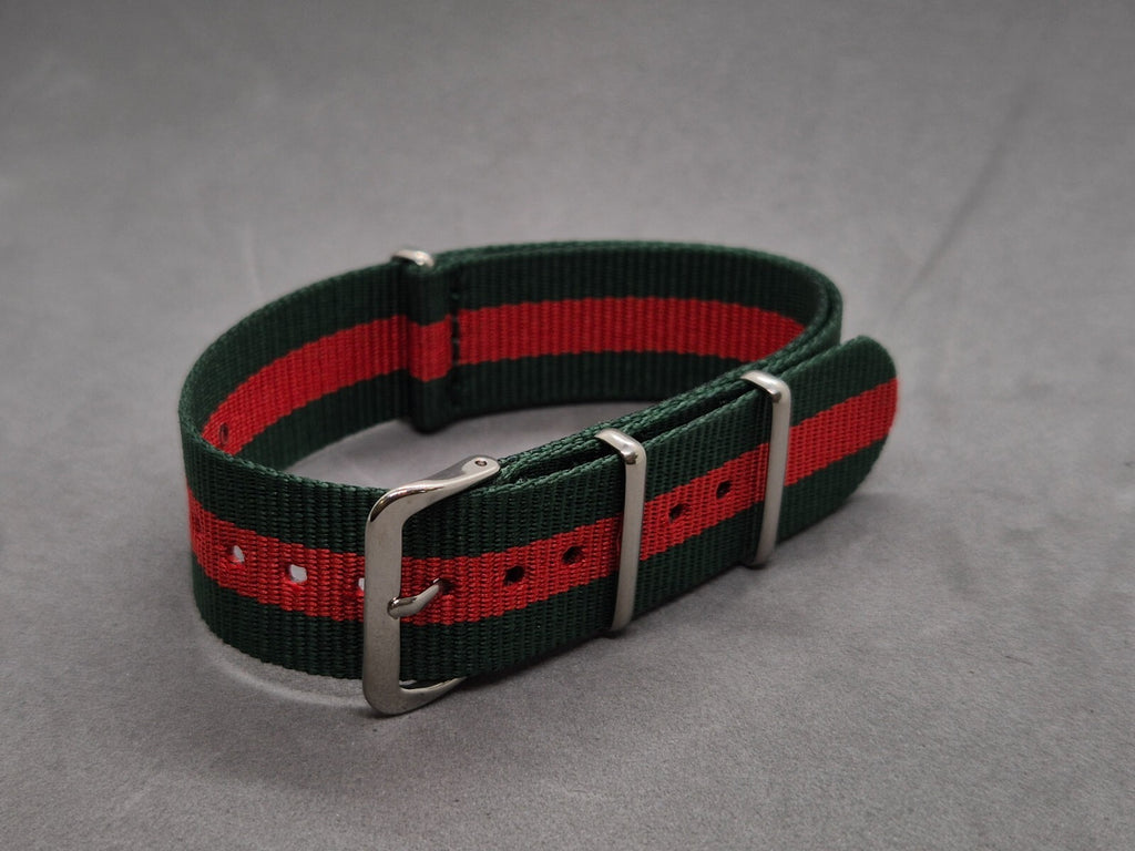 Ballistic Threaded Nylon G10 Watch Strap for Gucci Watches 18mm - 22mm