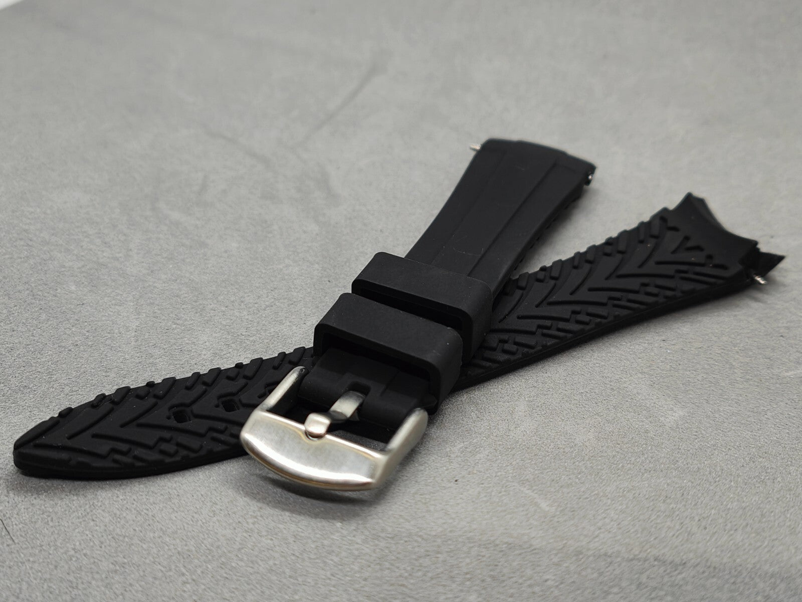 20mm Silicone Rubber Rolex GMT & Oyster Submariner Watch Strap