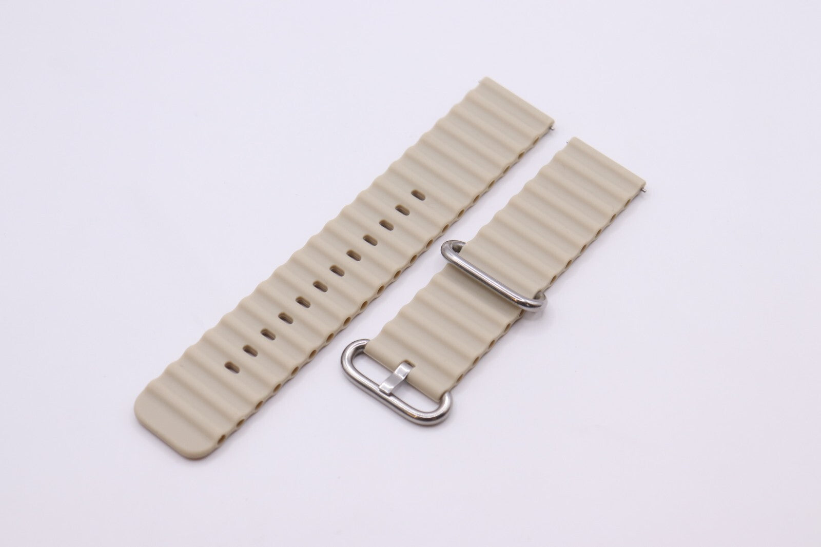 DIVERS Coloured Super Soft Silicone Watch Straps 20 & 22mm, Spring Pins Included