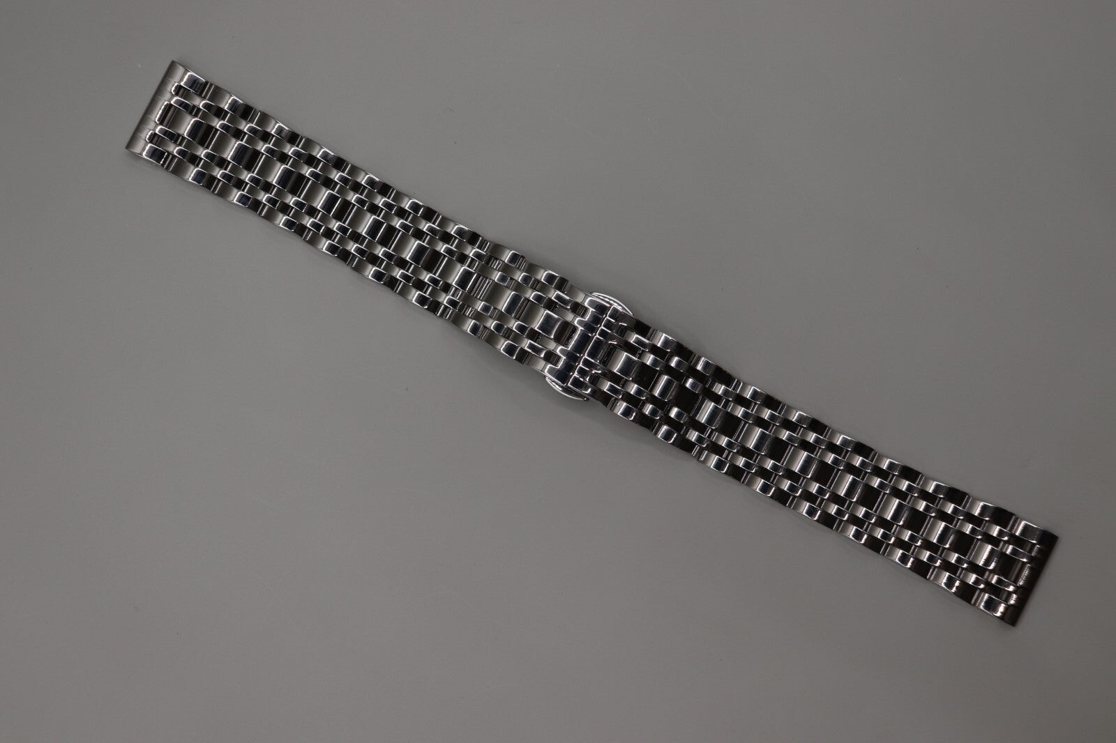 Full Mirror Solid Link 316L Stainless Steel Watch Strap 18 - 20 - 22 - 24mm