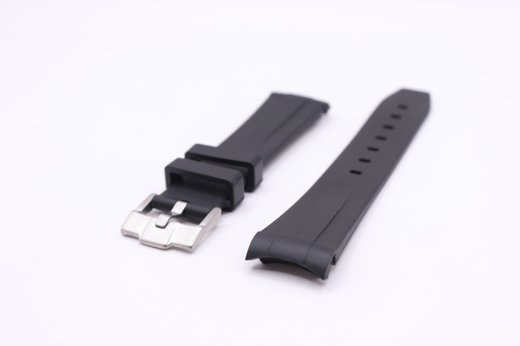 20.5mm VULCANISED SILICONE Watch Strap Made For ROLEX Submariner