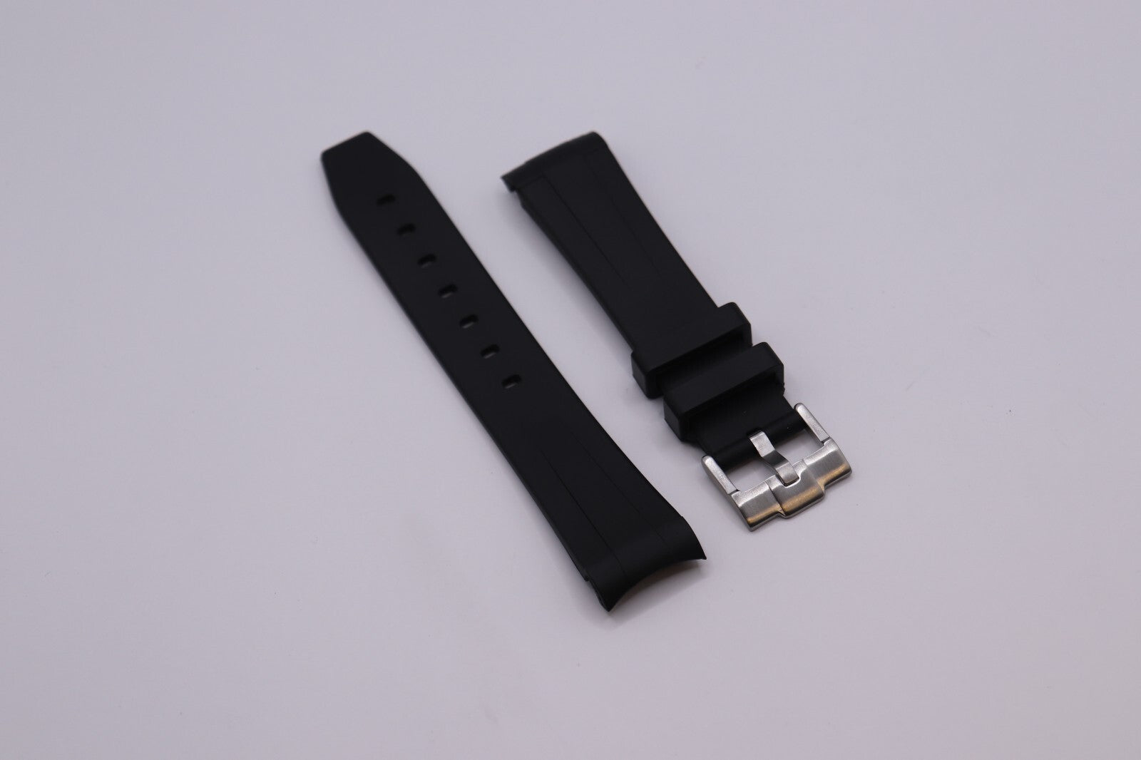 20.5mm VULCANISED SILICONE Watch Strap Made For ROLEX Submariner