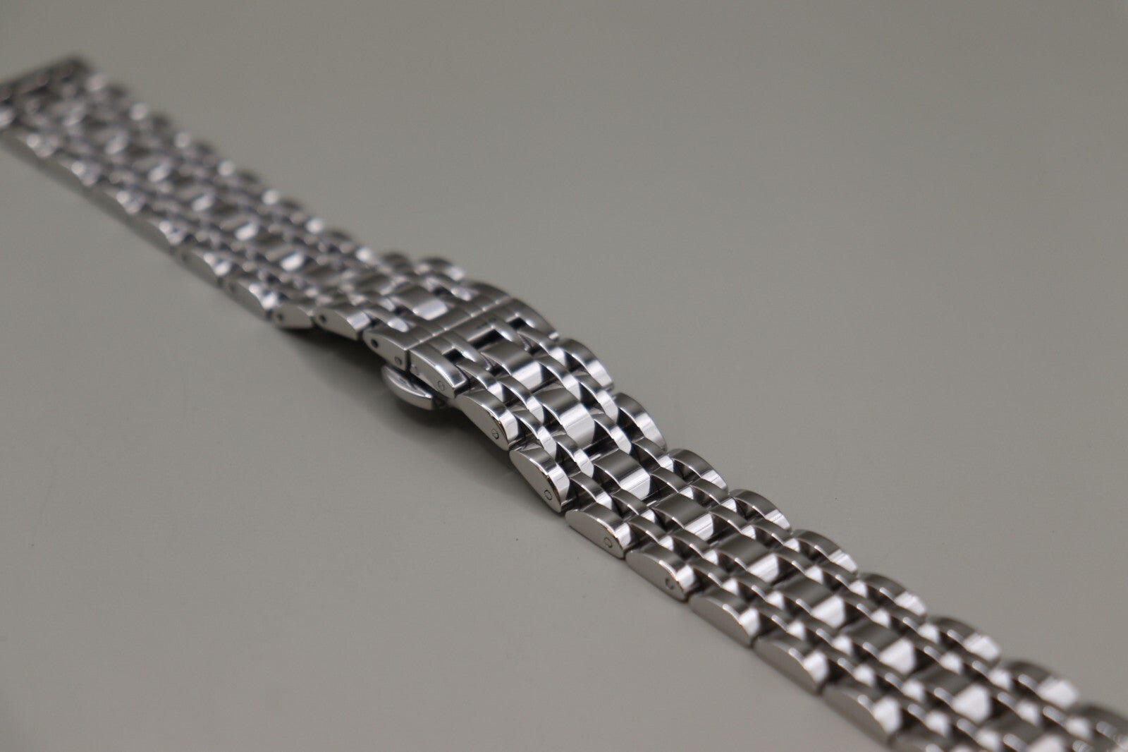 Full Mirror Solid Link 316L Stainless Steel Watch Strap 18 - 20 - 22 - 24mm