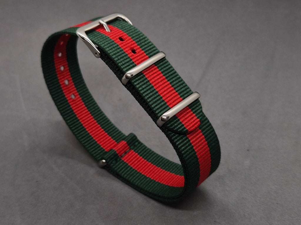 Gucci Style G10 Military Ballistic Threaded Premium Nylon MOD Watch Strap